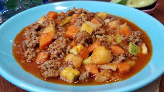 Picadillo de Carne Molida [upl. by Quince]