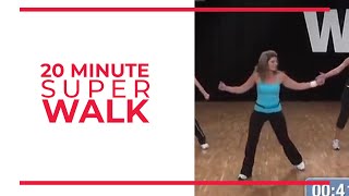 20 Minute Super Walk Walk at Home by Leslie Sansone [upl. by Miguela]