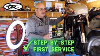 BSA Goldstar 650  First Service Guide  TEC [upl. by Ylrebmi405]