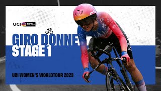 2023 UCIWWT Giro dItalia Donne  Stage 1 [upl. by Noakes]