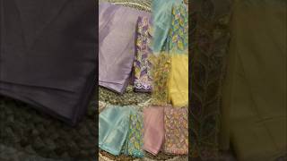 Elegant Party Wear Chiffon Saree With Seprate Blouse [upl. by Eikram]