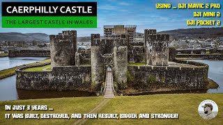 Caerphilly Castle  The Largest in Wales 2nd in Britain [upl. by Tannenwald]