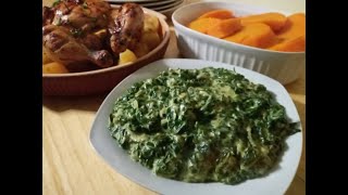 Delicious Creamed Spinach [upl. by Hall]