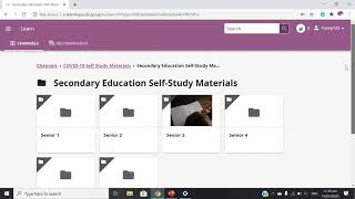 ELearning How to access and use Kolibri [upl. by Lyrahc]