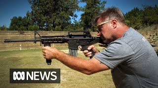 How does a bump stock work  ABC News [upl. by Garwin]