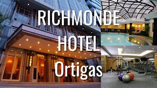 RICHMONDE HOTEL ORTIGAS  Hotel Review [upl. by Ecinad305]