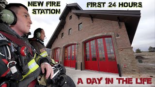 First 24 Hours in a New Fire Station  A Day in the Life [upl. by Katalin]