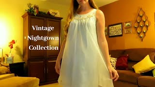 Vintage Nightgown Collection [upl. by Trebeh]