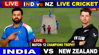 🔴Last 3 Over INDIA vs New Zealand LIVE [upl. by Kubetz847]