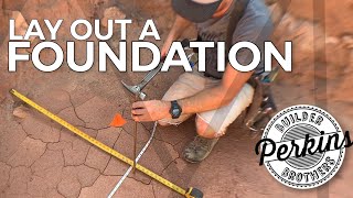 How To Lay Out A Foundation [upl. by Persis521]