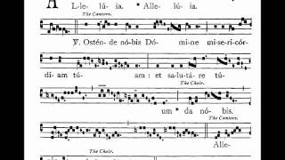 Gregorian Chant  Alleluia Ostende nobis Domine [upl. by Sidonius]