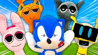 Sonic Meets SPRUNKI  Sonic and Friends [upl. by Arbua]