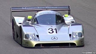 Sauber Mercedes C11 ExMichael Schumacher AWESOME TwinTurbo V8 Sound  Track [upl. by Anilet]