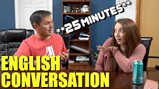 25 Min de Conversación en Inglés del uso diario [upl. by Frechette]