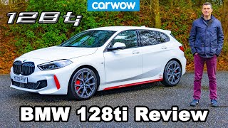 BMW 128ti 2021 review  the best FWD hot hatch you can buy [upl. by Chancey]