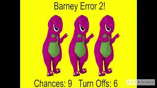 Barney Error 2 [upl. by Leihcar]