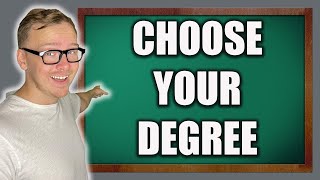 Ultimate Guide To Choosing A College Degree [upl. by Esinyt]