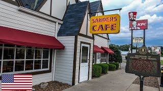 The Original KFC  Sanders Cafe  Vlog [upl. by Alyl]