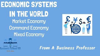 Economic Systems in the World  International Business  From A Business Professor [upl. by Kerge]