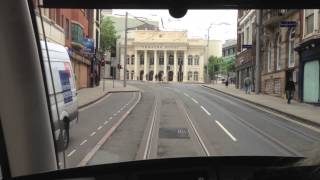 Nottingham Tram part 1 [upl. by Kalmick]