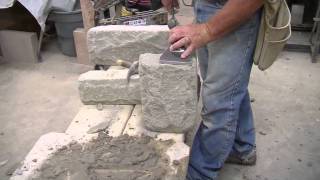 Site Cutting Arriscraft Building Stone [upl. by Imac984]