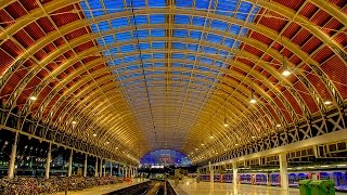 A Walk Around Londons Paddington Railway Station [upl. by Reginnej]