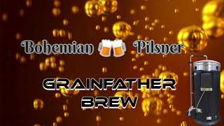 Bohemian Pilsner Grainfather brew [upl. by Carmelia]