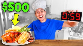 Cooking EXPENSIVE Meals in 60 SECONDS [upl. by Baras]