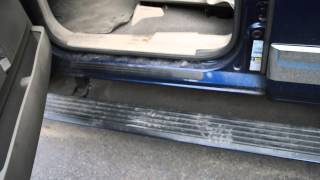 How to fix Lincoln Navigator running boards [upl. by Anyahc519]