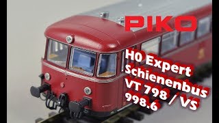 PIKO V055 H0 Expert Schienenbus  Modellvorstellung [upl. by Savil]