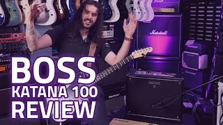 BOSS Katana100 Review  100 Watts Of Pure Power [upl. by Adriana922]