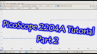 PicoScope 2204A Tutorial part 2 [upl. by Nimajneb]