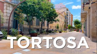 Tortosa  Walking video tour 4K resolution [upl. by Atnas]