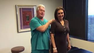 Houston Chiropractor Dr Gregory Johnson Helps Patient Grow Taller With INSANE quotRing Dingerquot [upl. by Chil]