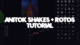 ANITOK SHAKES  ROTOS TUTORIAL  ALIGHT MOTION [upl. by Wernda12]