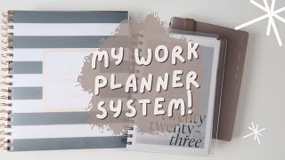 MY CURRENT WORK PLANNER SYSTEM [upl. by Ilyse]