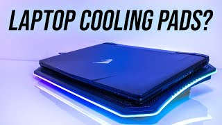 Laptop Cooling Pad Testing  Thermaltake Massive 20 RGB Review [upl. by Haeli74]