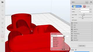 QIDI Print slicer with supports [upl. by Aicilev157]