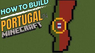 How To Build The Earth In Minecraft  Part 1  Portugal [upl. by Putscher785]