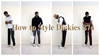 How to Style Dickies 874 Part 2  2 New Dickies Review [upl. by Stacie578]