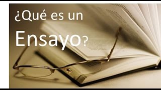 ¿Que es un Ensayo Definición y Estructura [upl. by Fesuy]