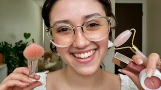 ASMR Friend Pampers You ⛅ Tingly Spa amp Makeup Layered Sounds [upl. by Furiya]