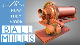 How Ball Mills Work Engineering and Mining [upl. by Andromada614]