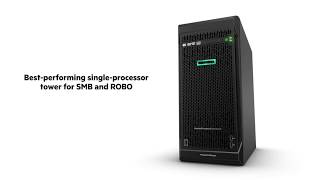 HPE ProLiant ML110 Gen10 Server Product Tour [upl. by Loella]