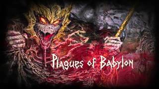 ICED EARTH  Plagues Of Babylon Lyric Video [upl. by Nolaj]