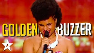 INSPIRATIONAL Audition Blind Singer Gets GOLDEN BUZZER on Got Talent France  Got Talent Global [upl. by Rape]