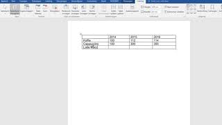 Tabel invoegen in Word [upl. by Kleiman]