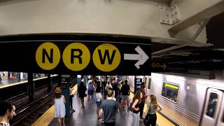 ⁴ᴷ The Busiest NYC Subway Station Times Square–42nd StreetPort Authority Bus Terminal [upl. by Eckblad]