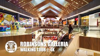 Robinsons Galleria Walking Tour  Ortigas Center Quezon City Philippines  4K [upl. by Fairman]