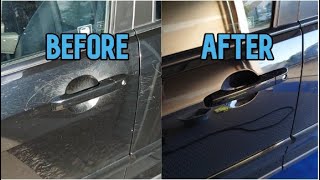 How to remove Clearcoat Scratches EASY [upl. by Saticilef563]